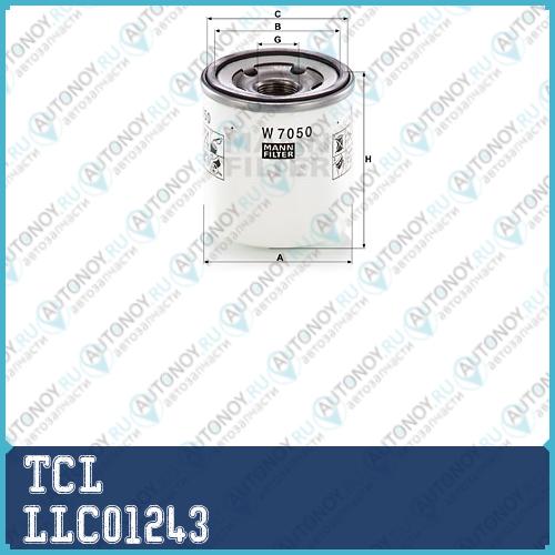 АНТИФРИЗ TCL LLC -40C зеленый 4 л LLC01243