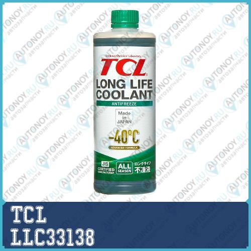 АНТИФРИЗ TCL LLC -40C зеленый 1 л LLC33138
