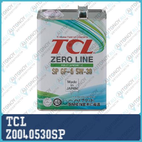 Масло моторное TCL Zero Line Fully Synth Fuel Economy SP GF-6 5W30 4л TCL