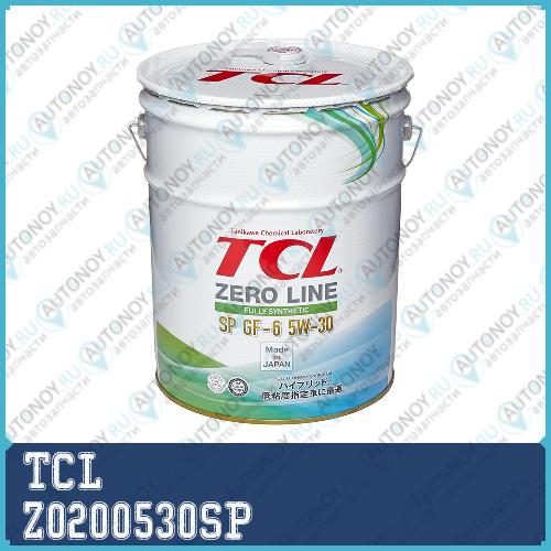 Масло моторное TCL Zero Line Fully Synth Fuel Economy SP GF-6 5W30 20л Z0200530SP