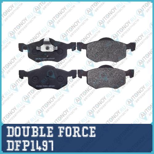 Колодки тормозные дисковые Double Force DFP1497