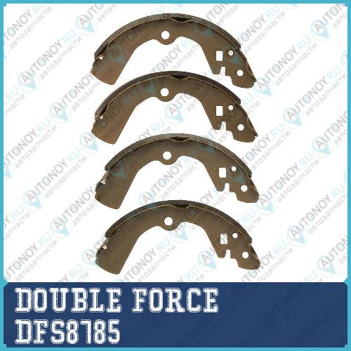 Колодки тормозные барабанные Double Force DFS8785