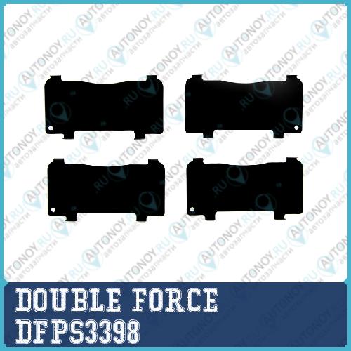Комплект противоскрипных пластин DOUBLE FORCE DFPS3398