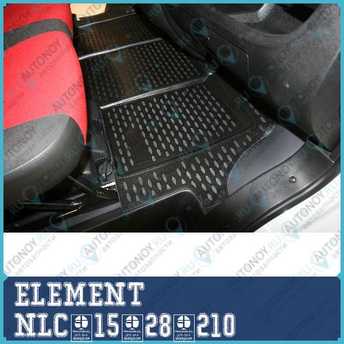 Коврики в салон Fiat Ducato 2012-> 2 шт. (полиуретан)