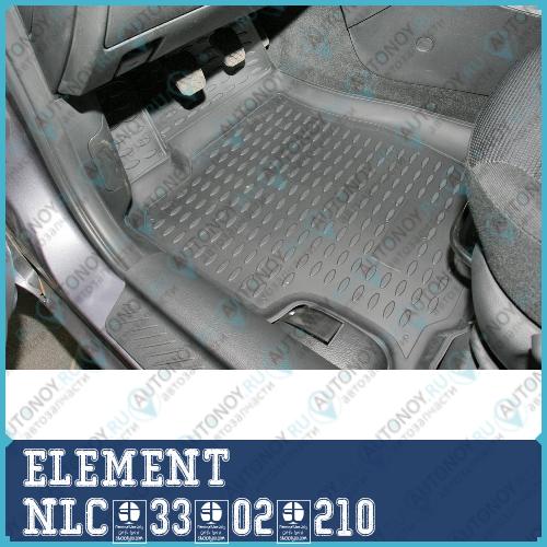Коврики в салон Mazda 6 2002-2007 4 шт. (полиуретан)