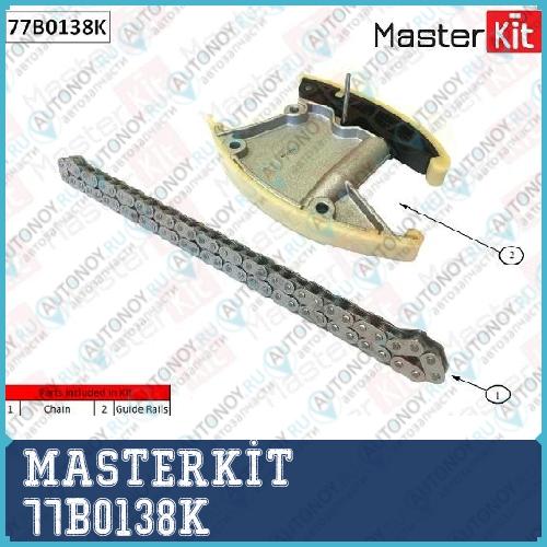 Комплект цепи Грм\ VAG BKNASBCASACCMACJGACNRBCCWACCWB 77B0138K