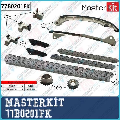 Комплект цепи Грм Toyota Land CRUISER 1GR-FE 77B0201FK