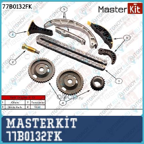 Комплект цепи Грм SsangYong D20 77B0132FK
