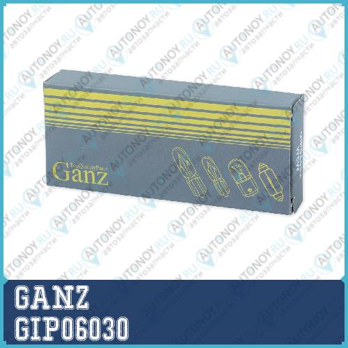 Лампа 24V W3W 3W W21x95d GANZ 1 шт. BOX GIP06030 GIP06030