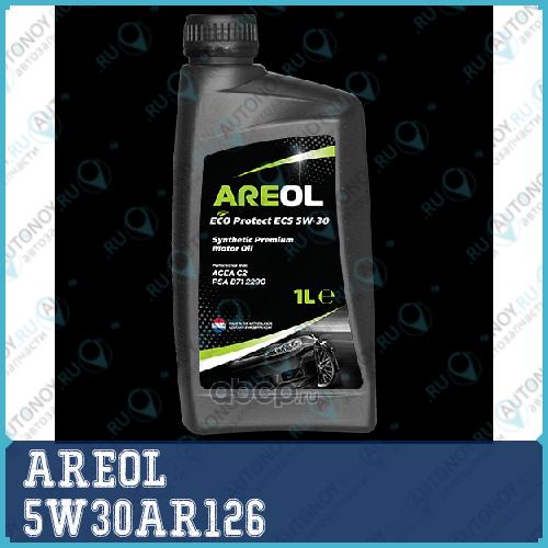 масло моторное! синт. ACEA C2 PSA B71 2290 AREOL ECO Protect ECS 5W30 (1L) 5W30AR126