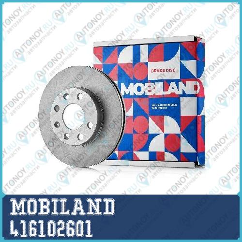 Тормозной диск Chevrolet Lanos 2005- 416102601