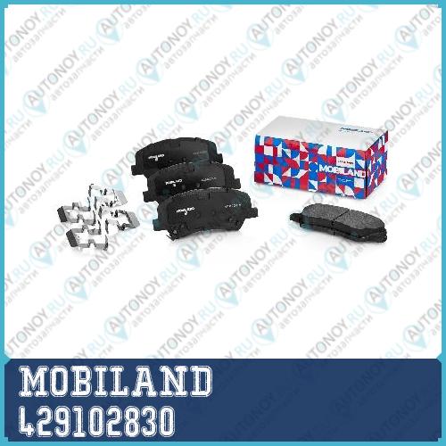 Тормозные колодки дисковые Hyundai Solaris 2010- 429102830