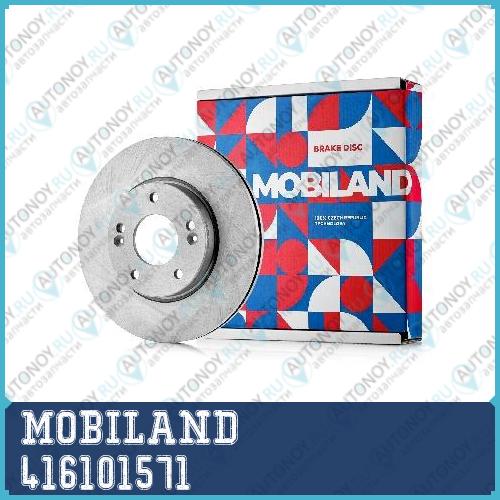 Тормозной диск Hyundai ELantra передний вентилируемый D280 мм MOBILand 416101571