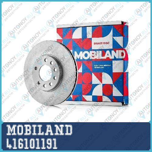 Тормозной диск OPEL ASTRA H передний вентилируемый D2796 мм MOBILand 416101191