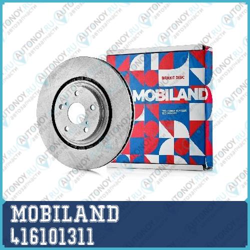 Тормозной диск TOYOTA RAV 4 передний вентилируемый D3283 мм MOBILAND 416101311