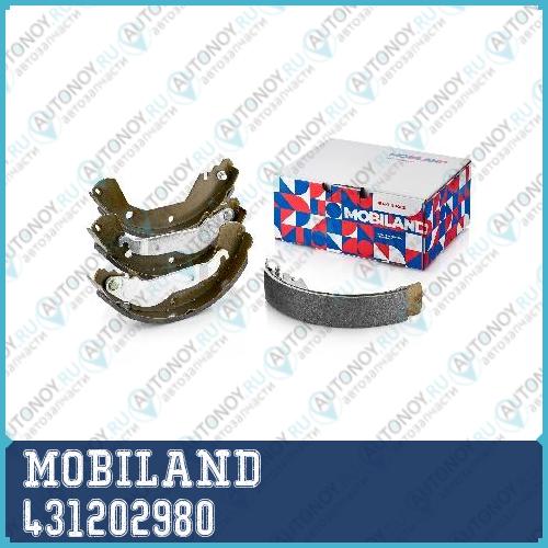 Тормозные колодки барабанные 431202980