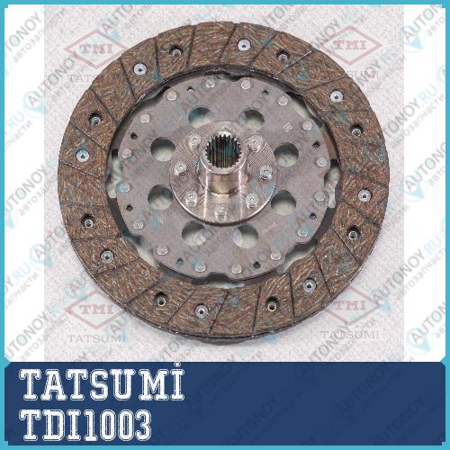 Диск сцепления [240 mm] Nissan X-Trail/Caravan/Silvia 01-> TDI1003