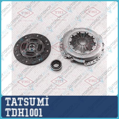 Комплект сцепления [215 mm] Hyundai Accent/Elantra/i20/i30/ix20/Solaris 05->Kia Carens/Ceed/Rio/Soul 05-> TDH1001