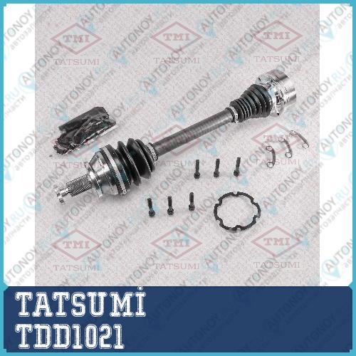 Приводной вал левый Skoda Fabia 14->VW Polo 09-> TDD1021