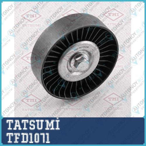 Ролик обводной поликлин.ремня Hyundai Elantra/i20/i30/i40/ix20/ix35/Solaris 06->Kia Carens/Ceed/Cerato/Spectra/Rio/Soul/Sportage/Venga 04-> TFD1071