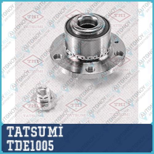 Ступица передняя Skoda Fabia/Roomster 04-> TDE1005