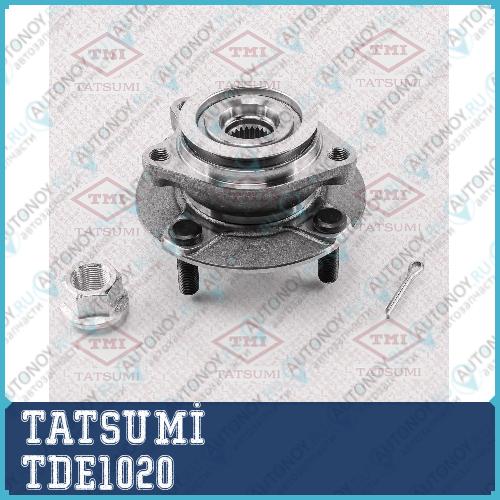 Ступица передняя Nissan Tiida 07-> TDE1020