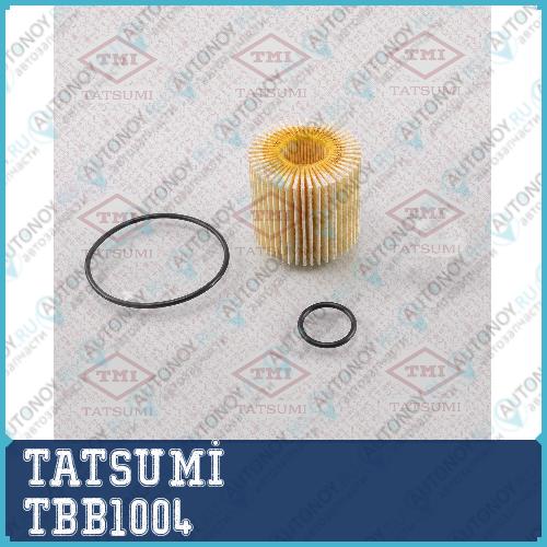 Фильтр масляный (картридж) Toyota Alphard/Auris/Camry/Corolla/RAV4/Venza/Yaris 05-> TBB1004