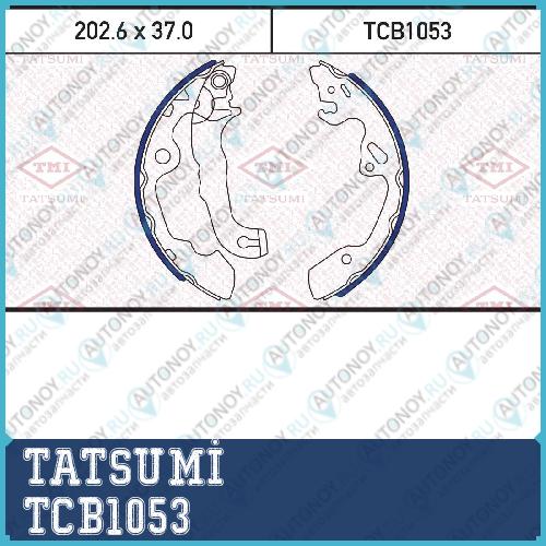 Колодки тормозные барабанные Ford Focus 98-> TCB1053