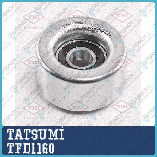 Ролик натяжителя поликлин.ремня TOYOTA Land Cruiser Prado/Land Cruiser/4Runner/Hilux/Tundra 99-> TFD1160