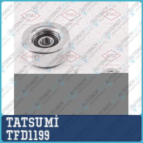 Ролик натяжителя поликлин.ремня Nissan Qashqai/Teana/Tiida/X-Trail/Cube/Serena 05->Renault Clio/Fluence/Laguna/Latitude/Megane/Scenic 06-> TFD1199
