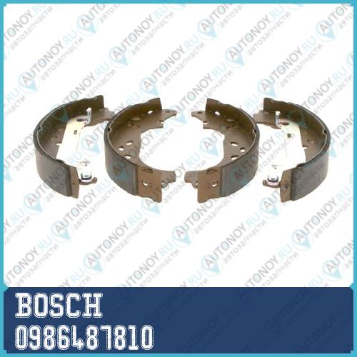 Барабанные колодки 0986487810