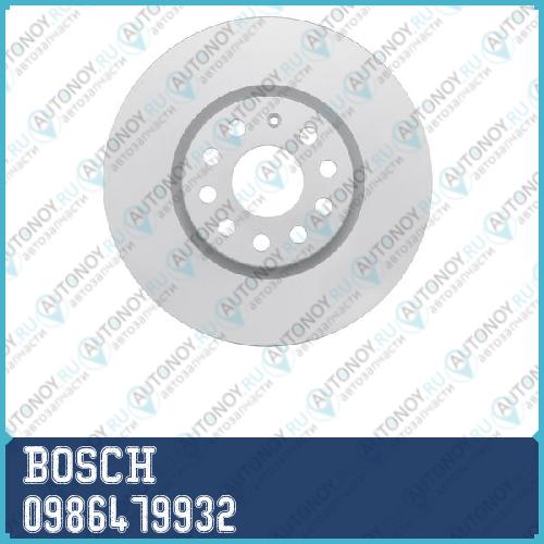 Диск тормозной передний Skoda KAROQ KODIAQ Octavia (5E) 0986479932