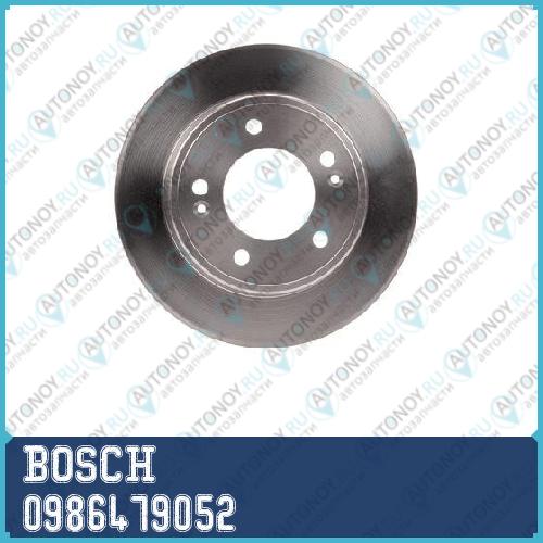 Диск тормозной задний Hyundai ELantra 11- VELOSTER 0986479052