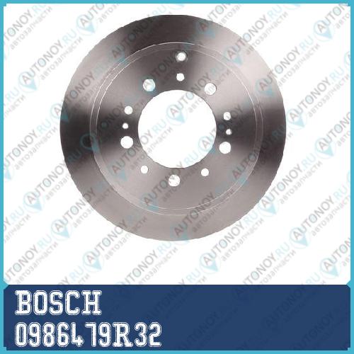 Тормозной диск задний Toyota Land CRUISER 200 07- 0986479R32