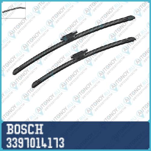 Щетки стеклоочистителя AEROTWIN A173S 550/475 мм Dacia Logan [L8K8] Sandero [B8] 3397014173