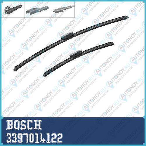 Щетки стеклоочистителя AEROTWIN AM468S 650/400 мм Ford Focus II Opel Adam/Corsa [D E] 3397014122