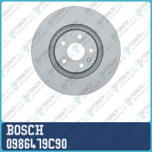 Тормозной диск передний 0986479C90