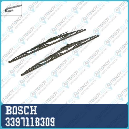 Щетки стеклоочистителя TWIN 600/600 609 3397118309