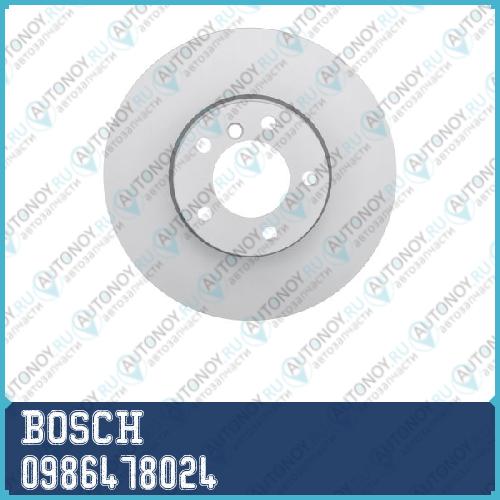 Тормозной диск 0986478024