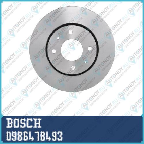 Диск тормозной передний ПОДХОДИТ ДЛЯ VOLVO S40 Mitsubishi CARISMA (281мм) 0986478493