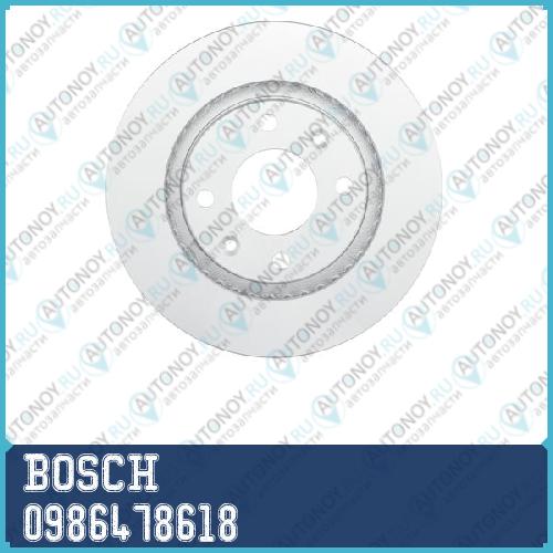 Тормозной диск 0986478618