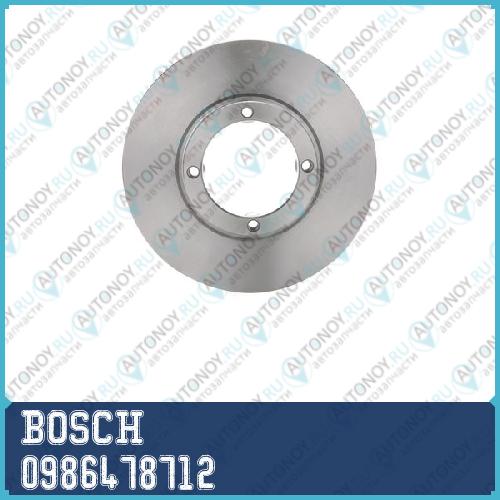 Диск тормозной передний DAEWOO Matiz Chevrolet Spark 0986478712