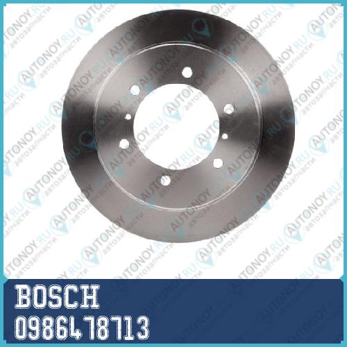 Тормозной диск 0986478713