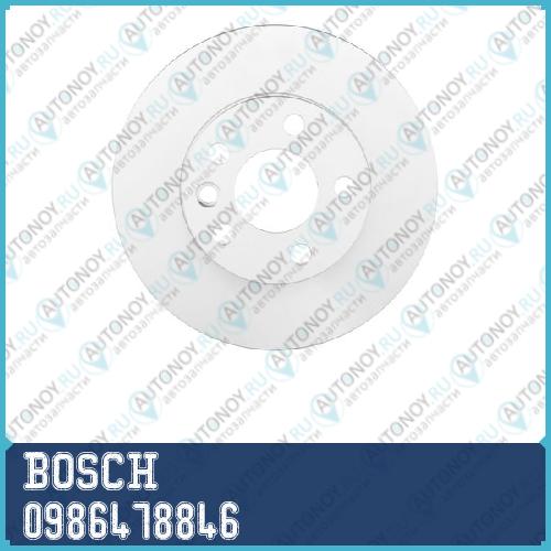 Тормозной диск 0986478846
