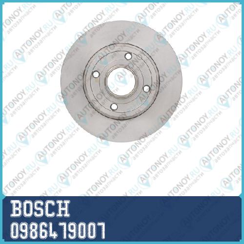 Тормозной диск задний 0986479007