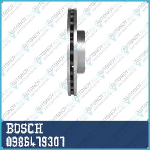Диск тормозной передний Ford TRANSIT 06- 0986479307
