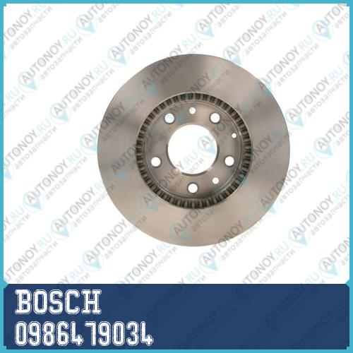 Диск тормозной передний Mazda 6 (GG) 1.8 (GH) 2.0 2.5 323F (BJ) 2.0 0986479034