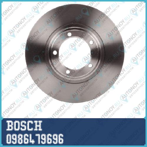 Диск тормозной передний Hyundai Porter I/II H1 0986479696