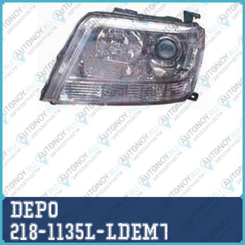 Фара левая под корректор 5 дв SUZUKI Grand VITARA 2006- / 218-1135L-LDEM7