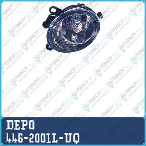 Фара противотуманная левая Audi A6 2004- / 446-2001L-UQ